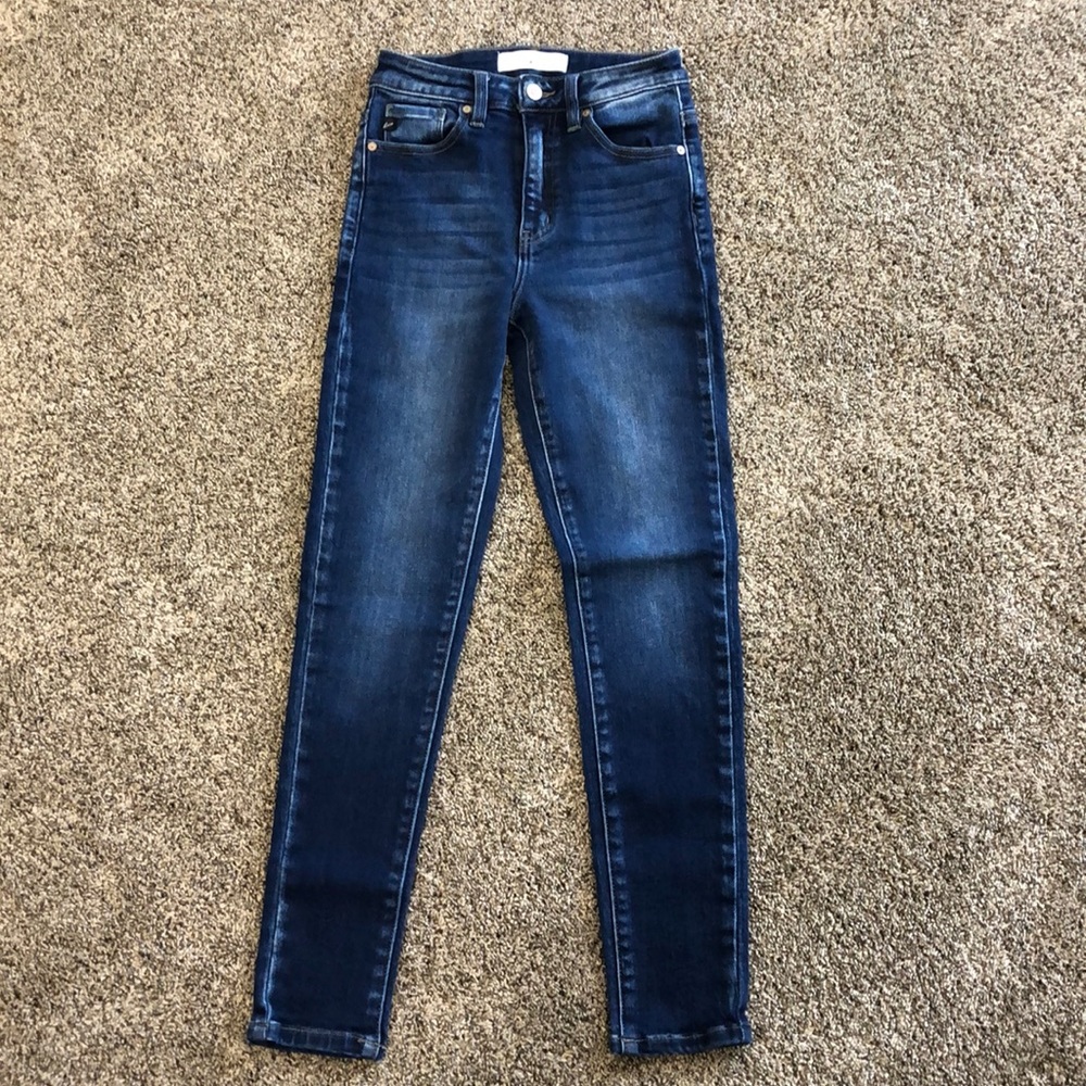 KanCan Skinny Dark Wash Jeans Size 1/24